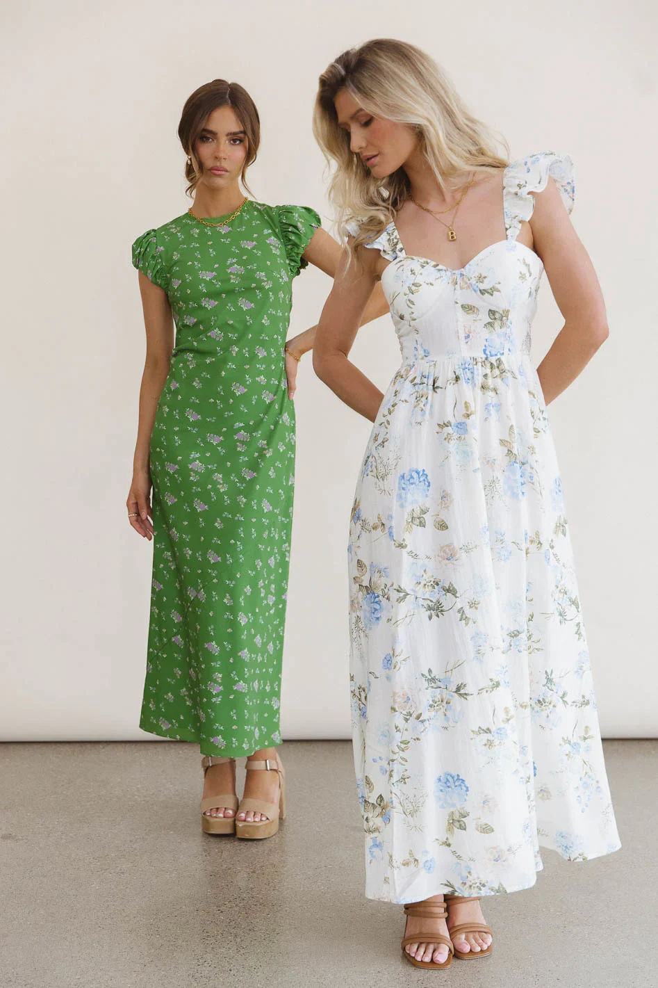 Celeste Floral Maxi Dress
