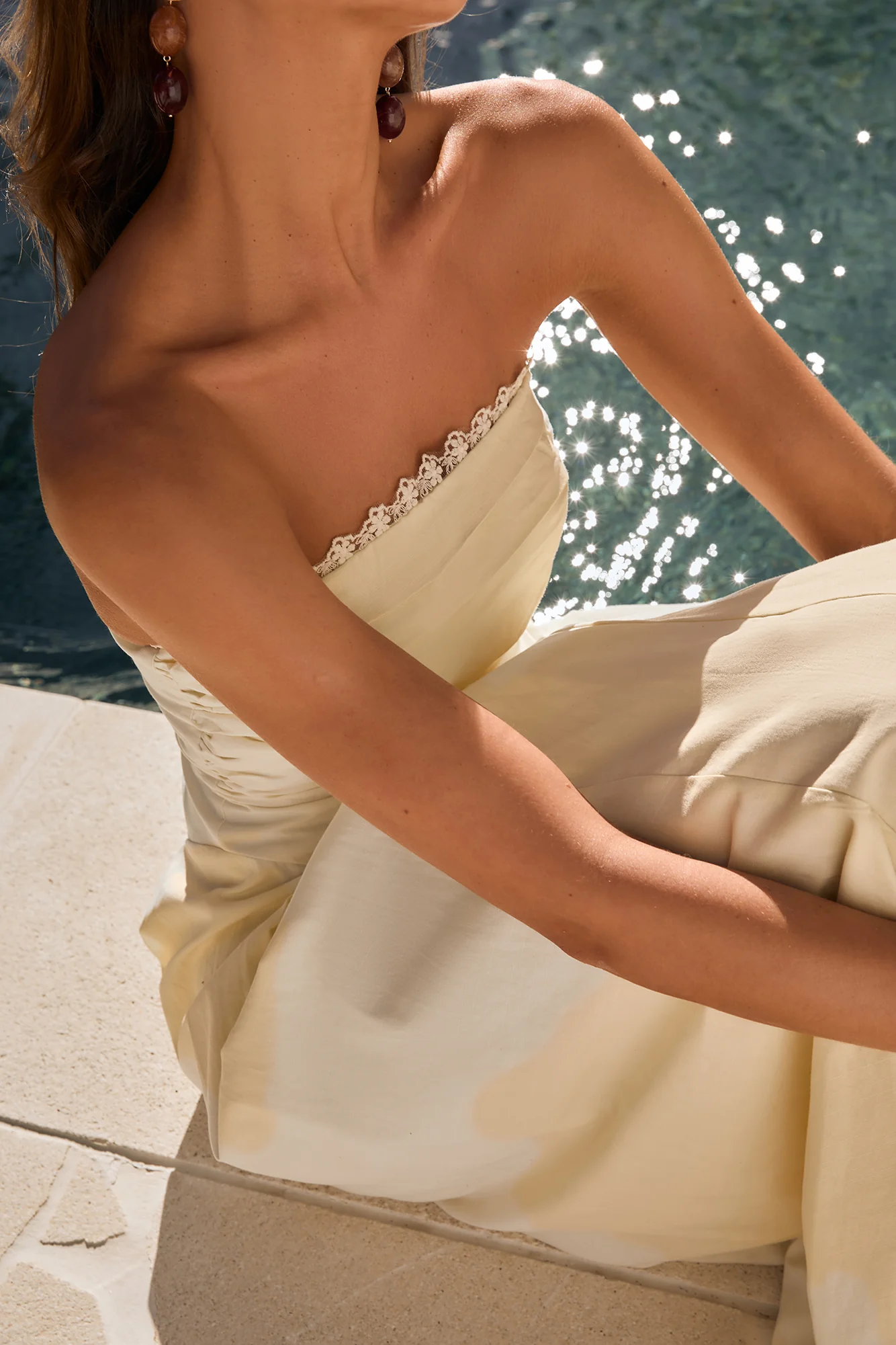 Angel Whispers Maxi Dress Yellow - luluinthesky