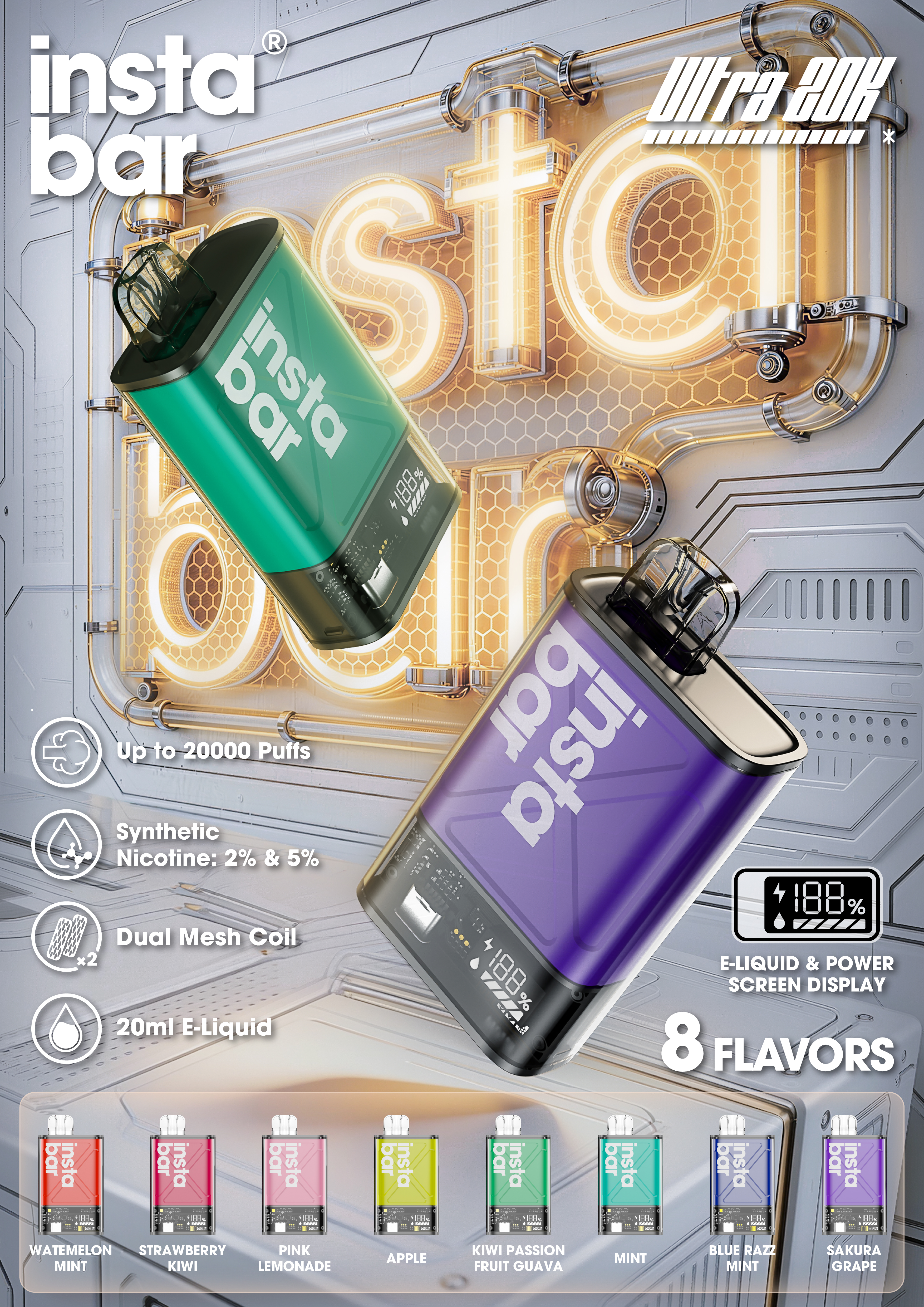 Instabar Ultra 20K