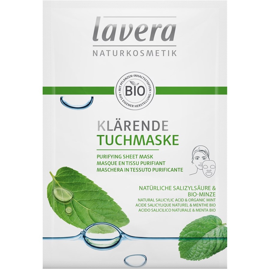 Lavera Maski Naturalny kwas salicylowy i organiczna mięta Naturalny kwas salicylowy i organiczna mięta