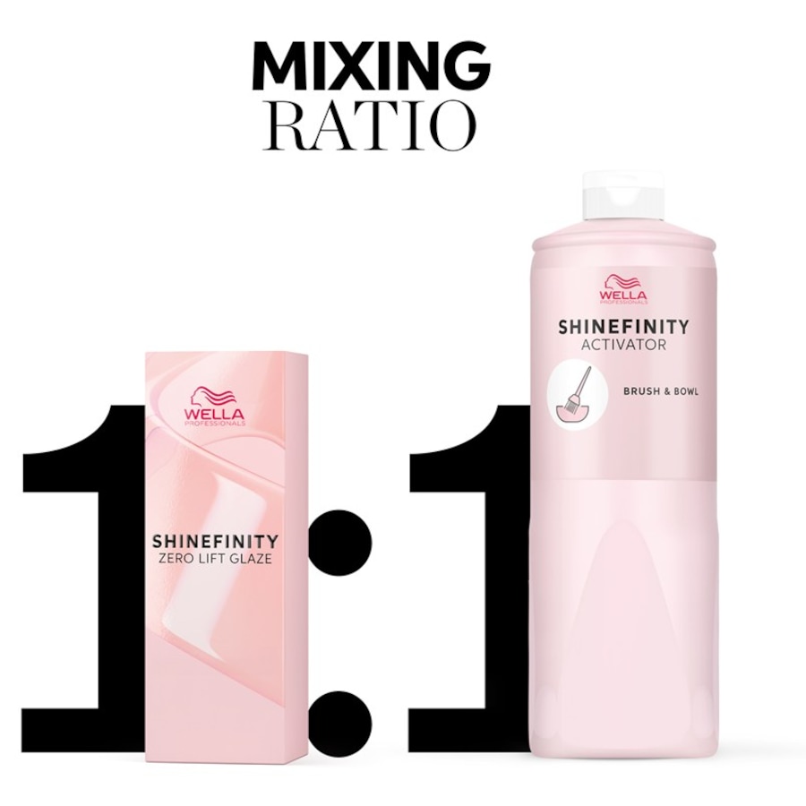 Wella Shinefinity Activator 2% Brush & Bowl