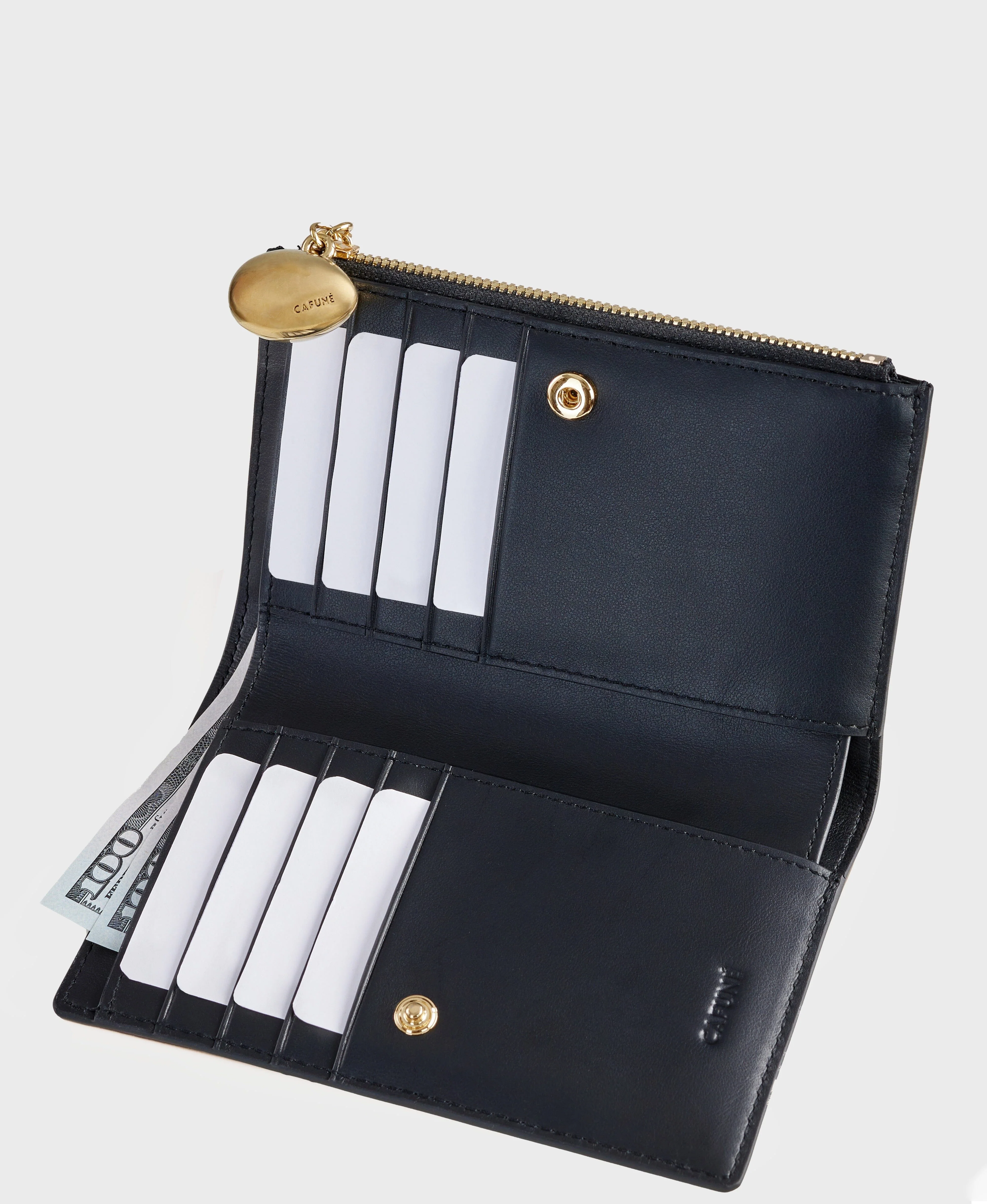 Egg Long Wallet - Black