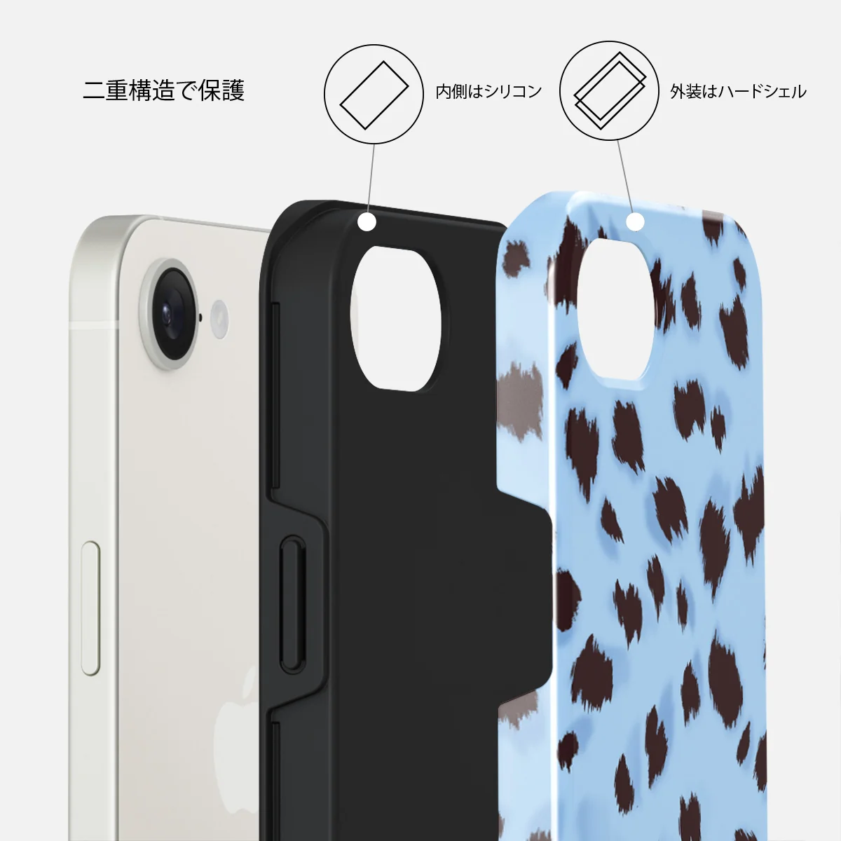 Barely Awake - iPhone 16e ケース