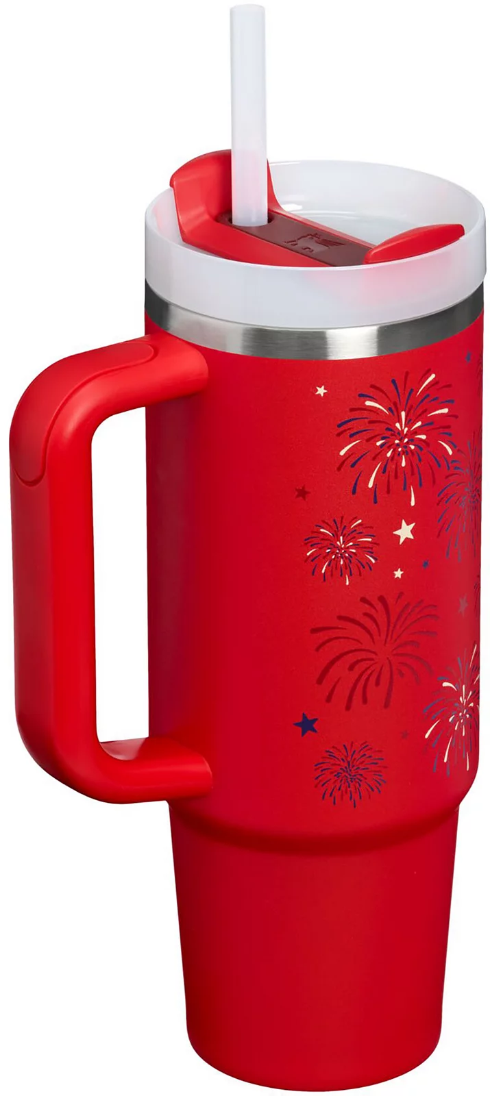 Stanley 30 oz. Quencher H2.0 FlowState Tumbler - Chili Red Fireworks