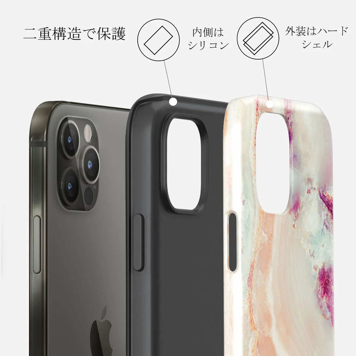 Berry Sorbet - Girly iPhone 12 Pro Max ケース