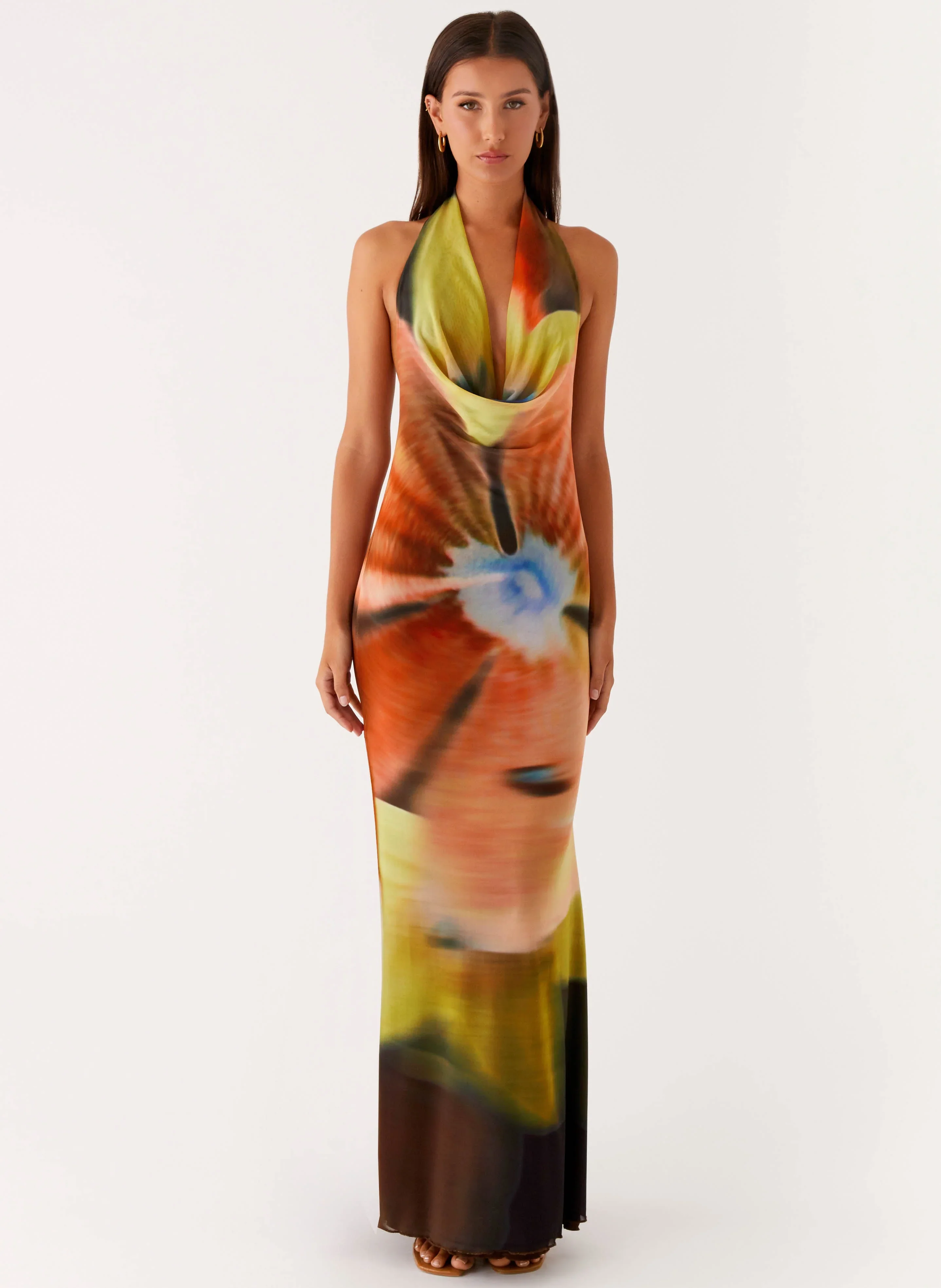 Raellia Maxi Dress - Moody Floral