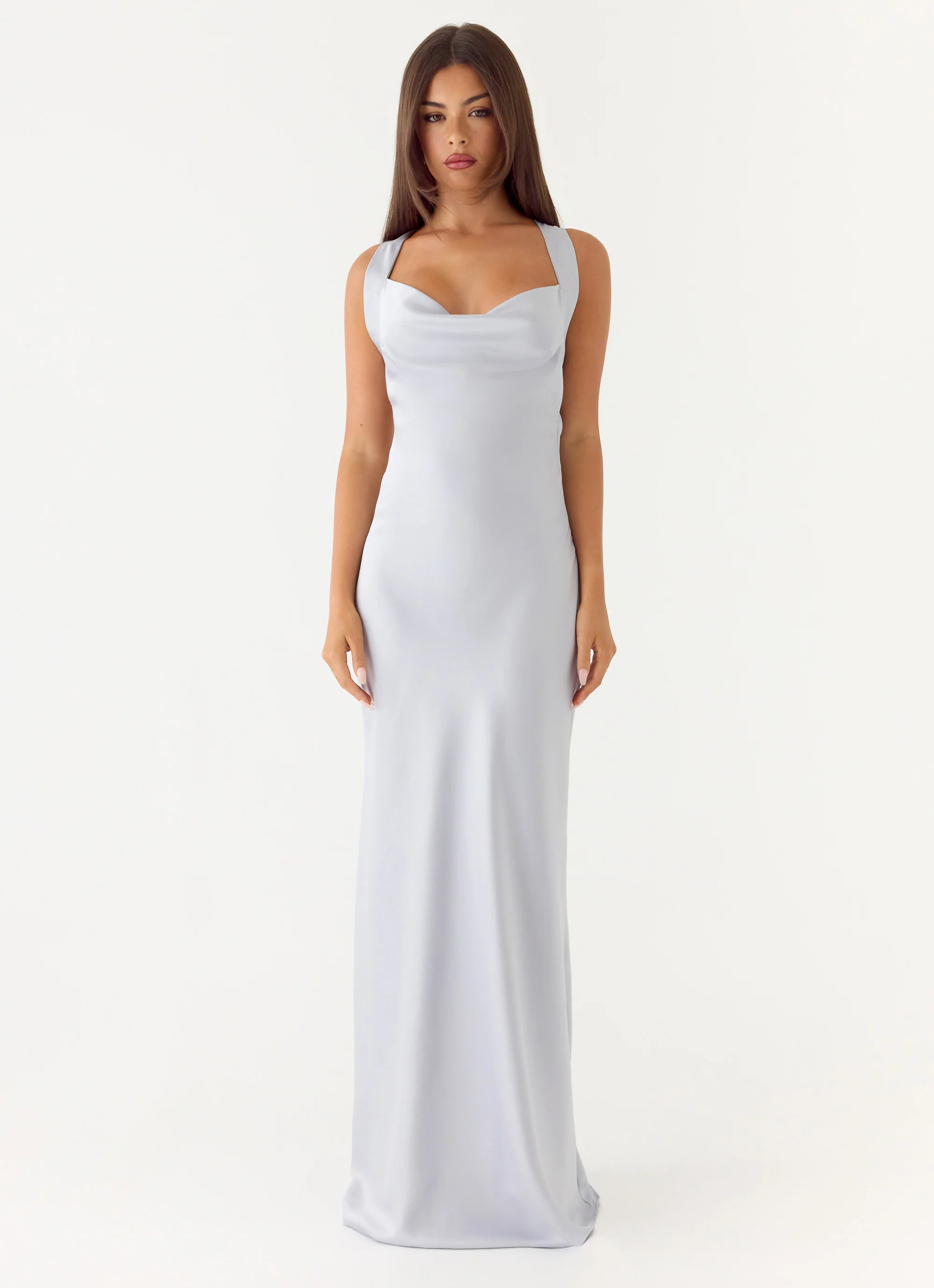 Zandie Maxi Dress - Misty Blue
