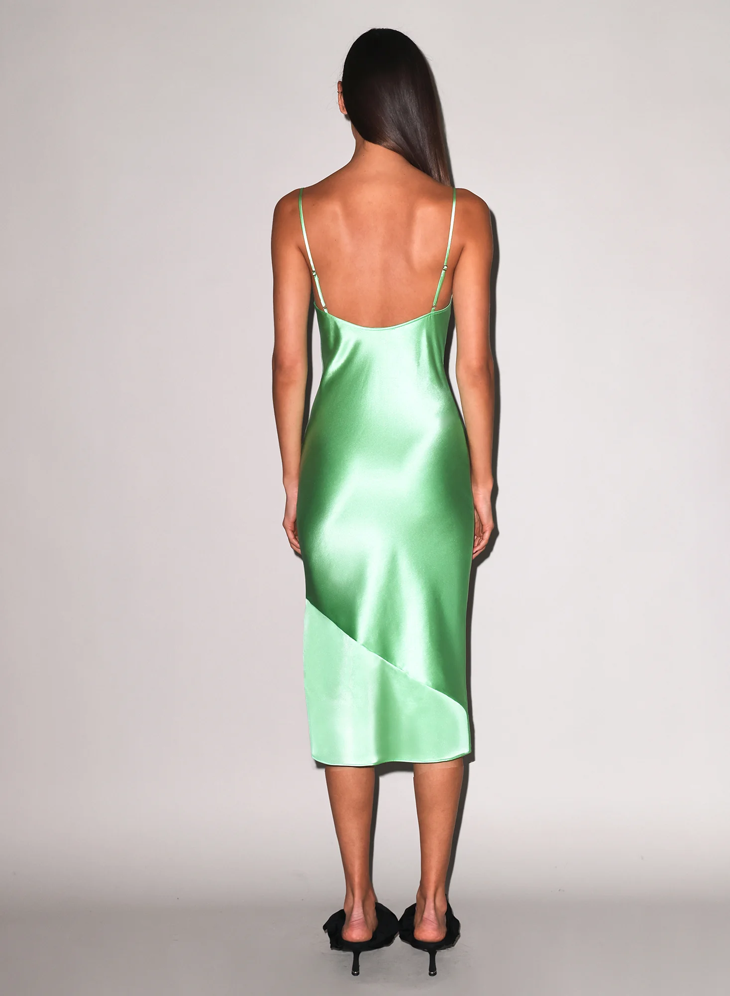 Silk V Slip Dress