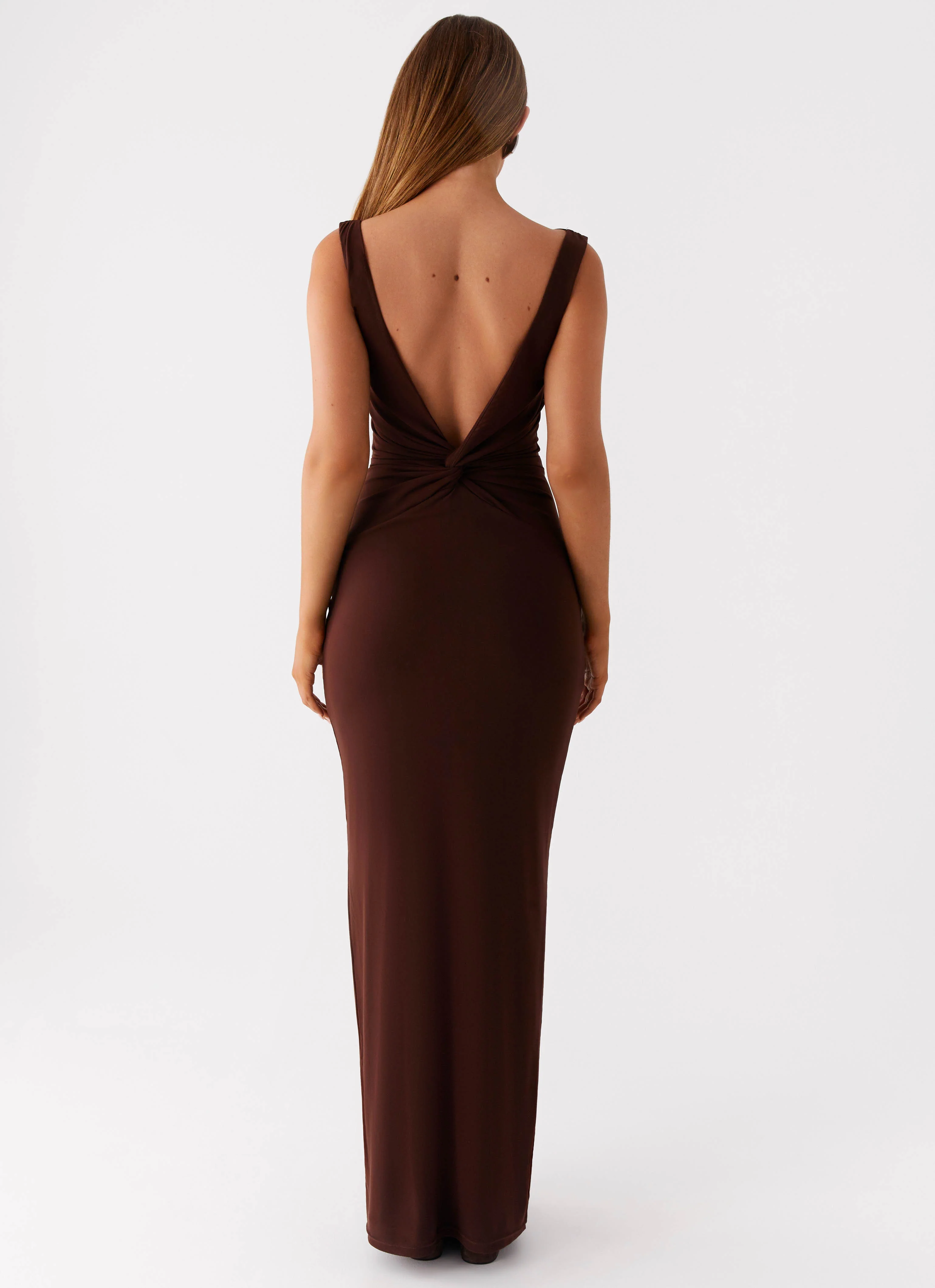 Earthbound Muse Maxi Dress - Chocolate