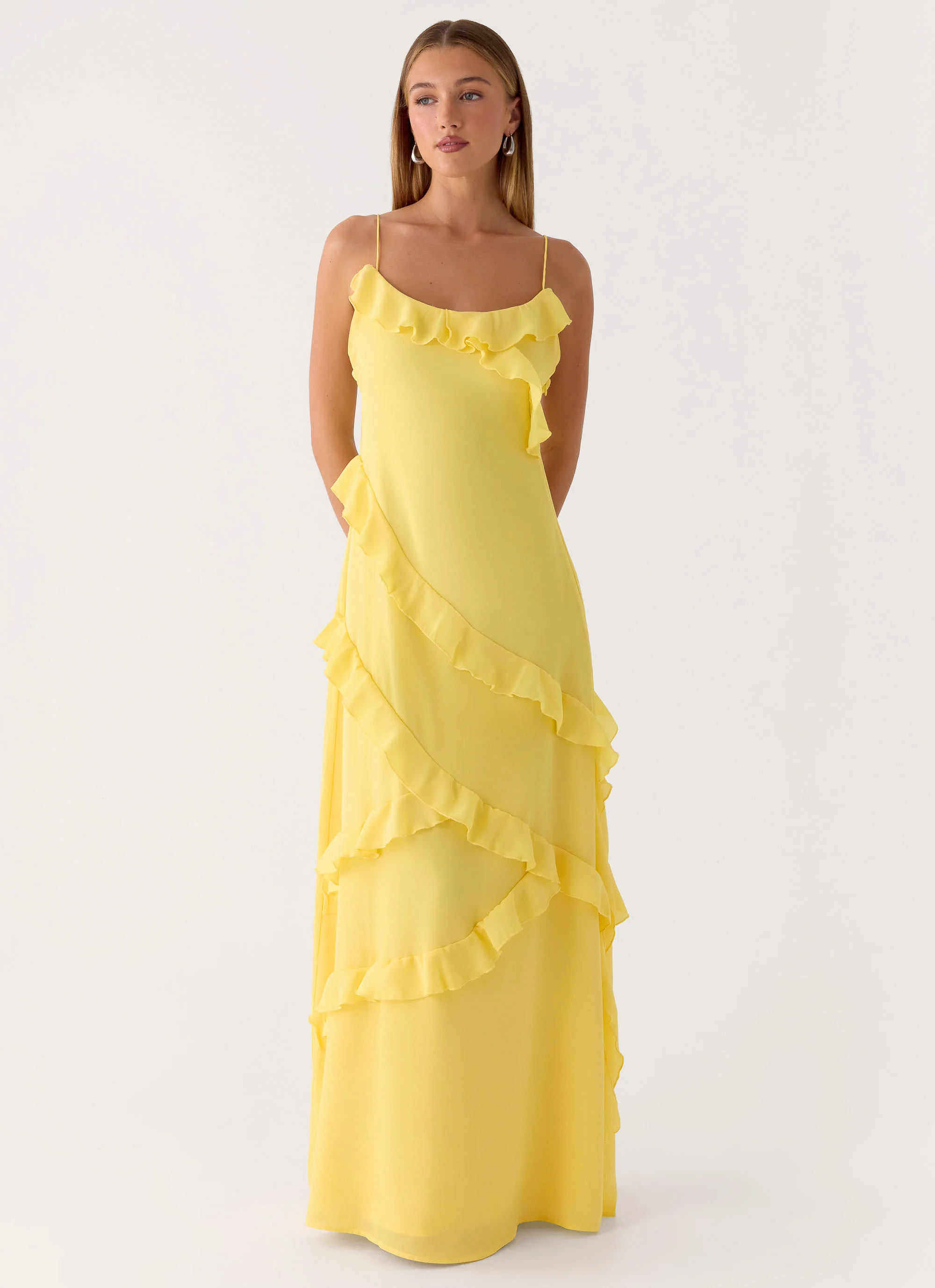 Mishal Maxi Dress - Bright Lemon