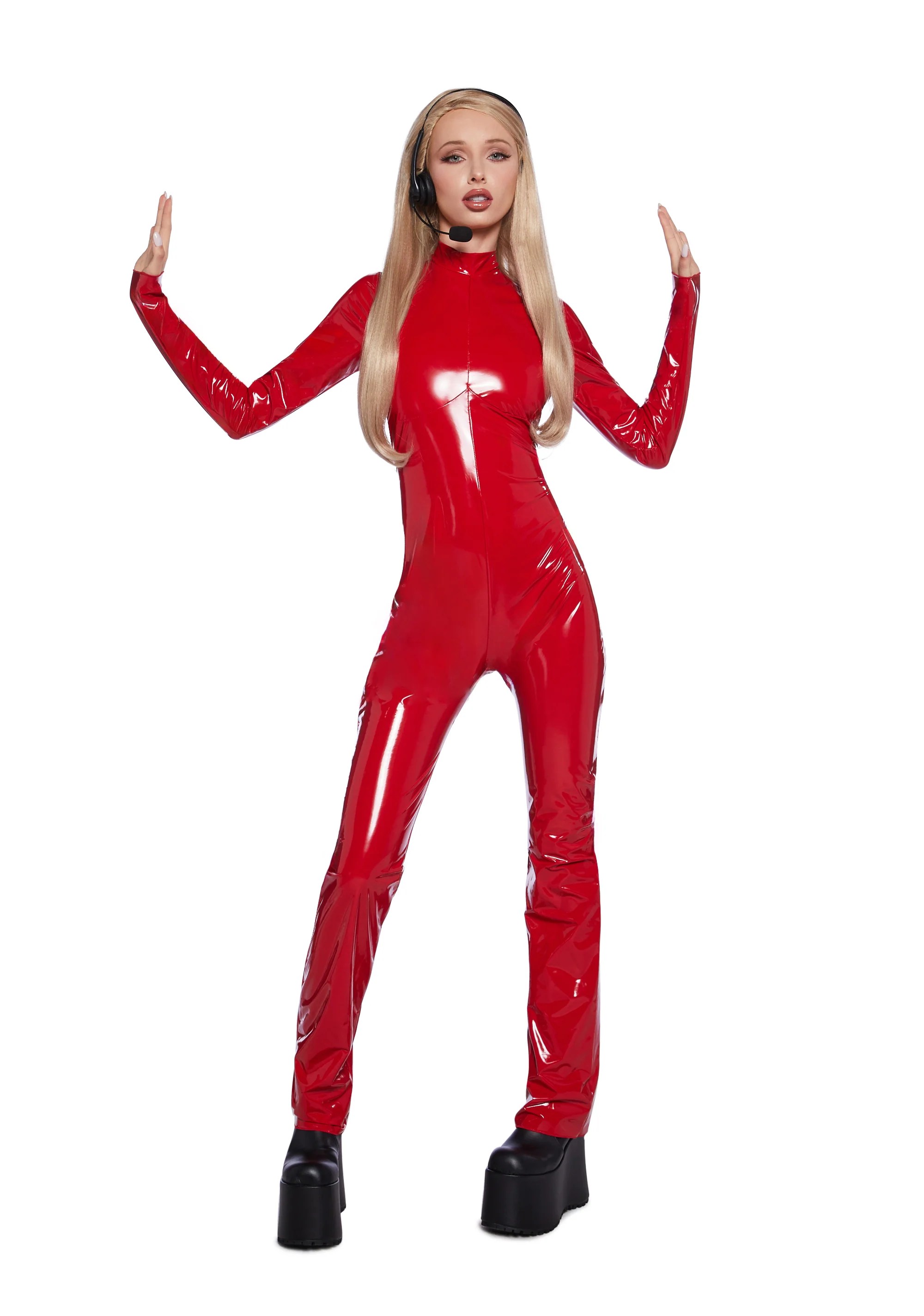 Oops I Did It Again Costume and Wig Set