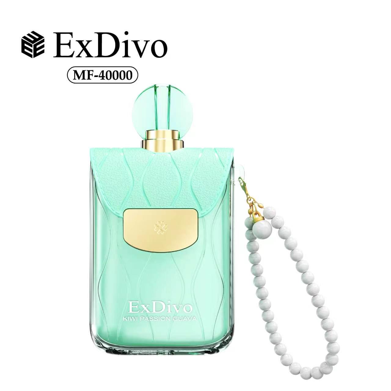 KIWI PASSION GUAVA - ExDivo FLORA 40K Disposable Vape