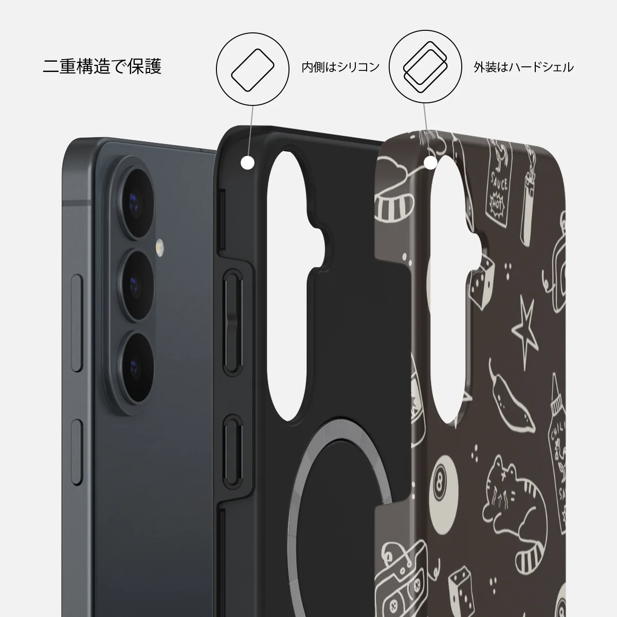 Essentials - Samsung Galaxy S26 FE ケース