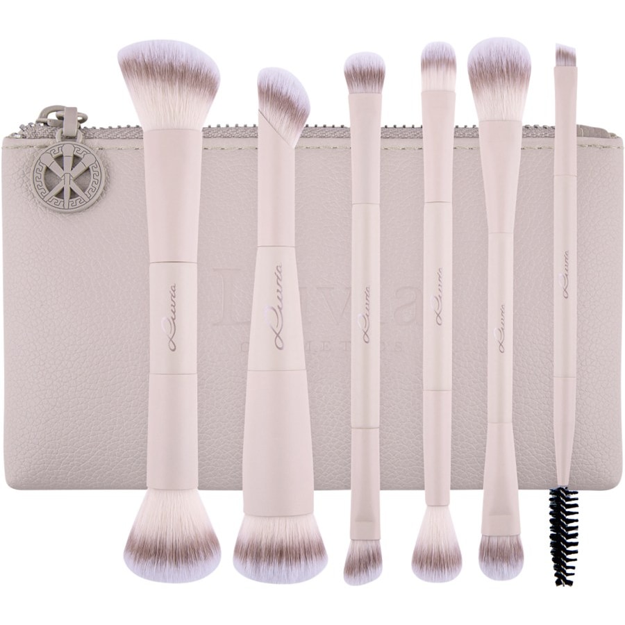 Luvia Cosmetics Face brush Duo Voyage - Nude Aura