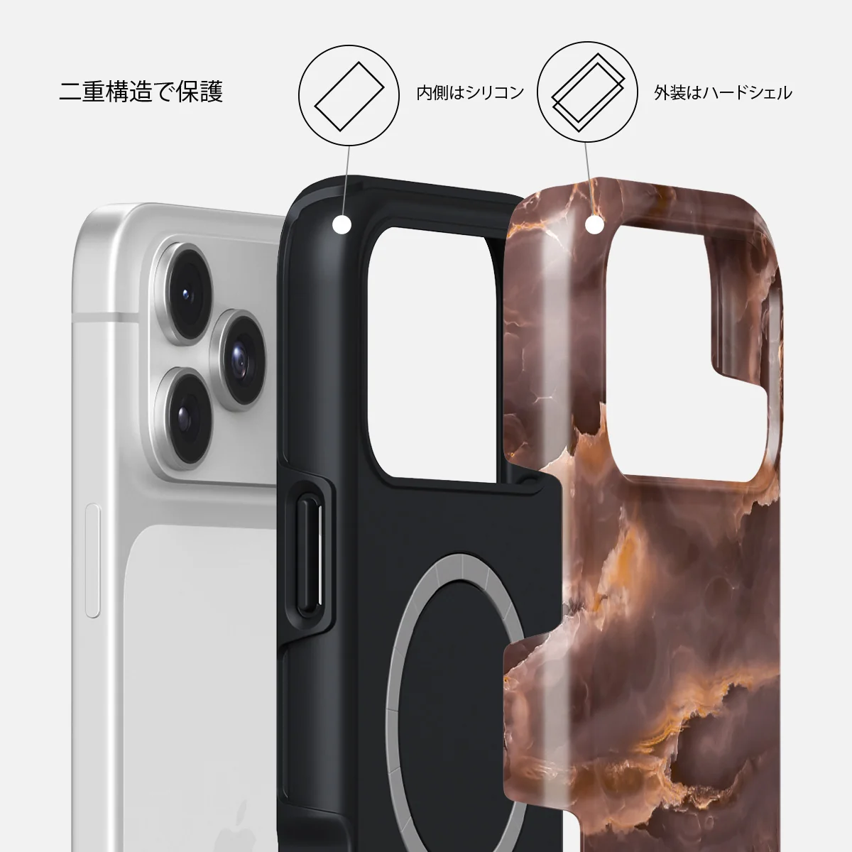 Fire Wood - iPhone 17 Pro Max ケース