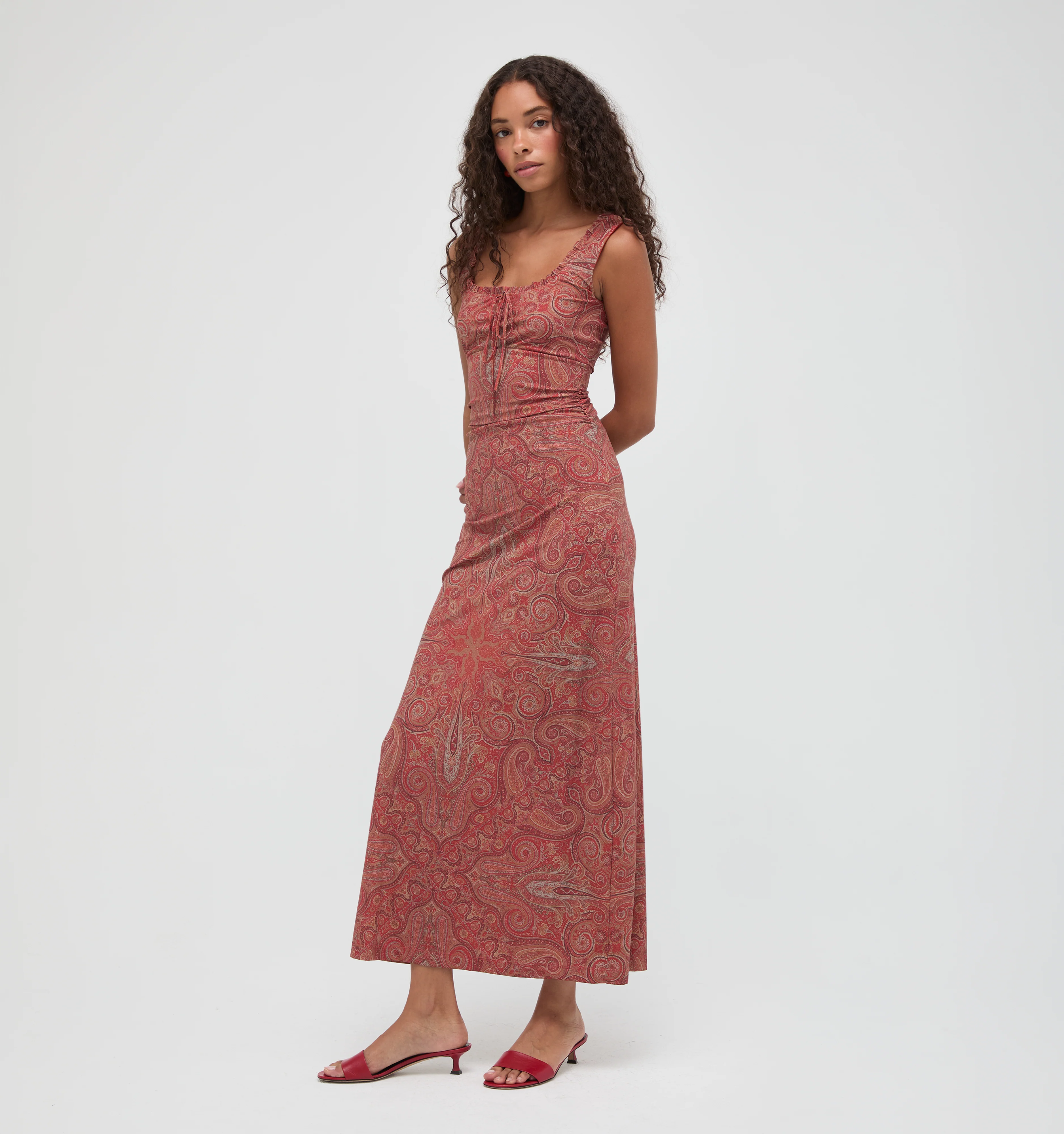 The Coraline Dress -  Cypress Paisley