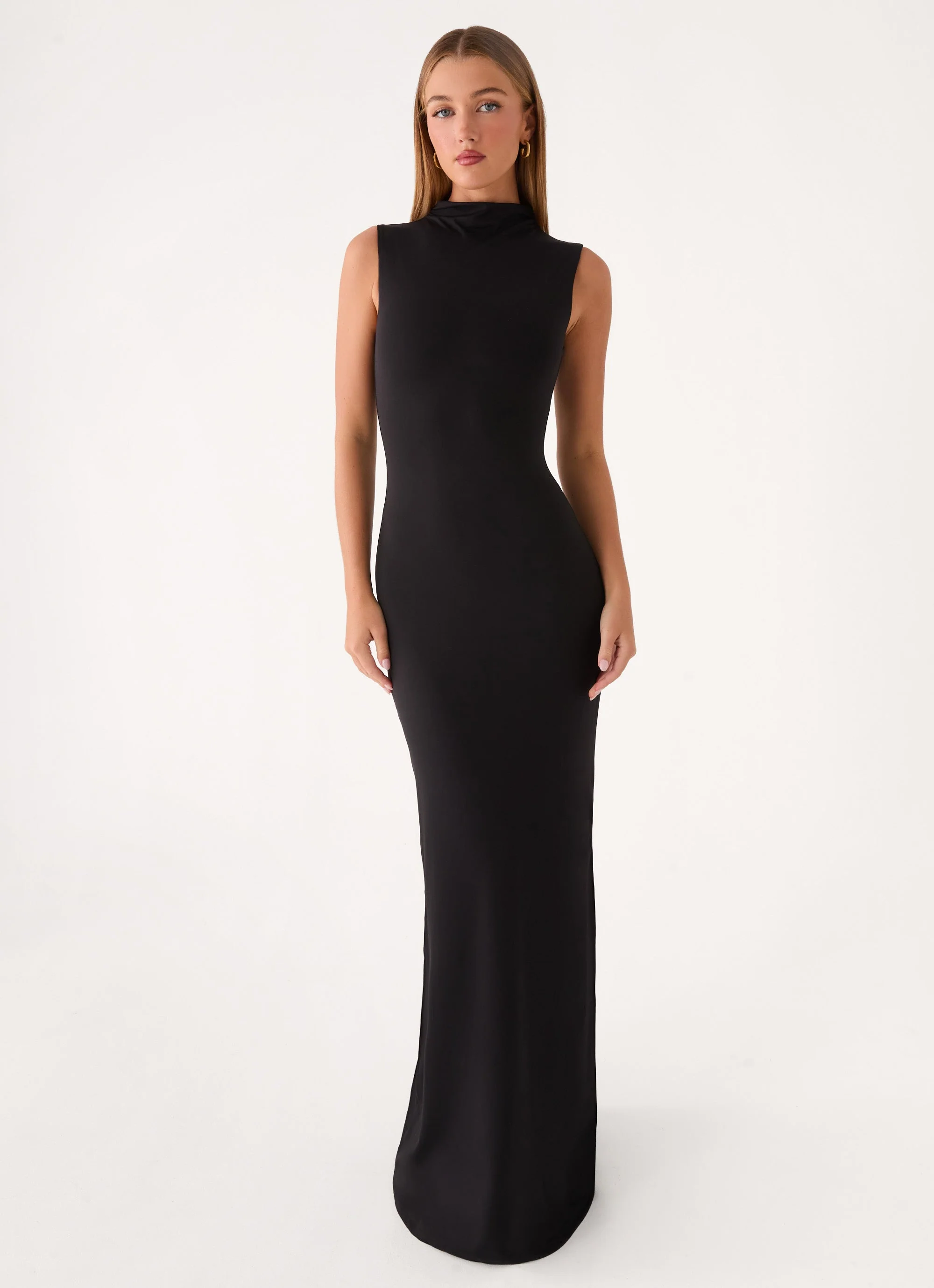 On My Time Maxi Dress - Black - luluinthesky