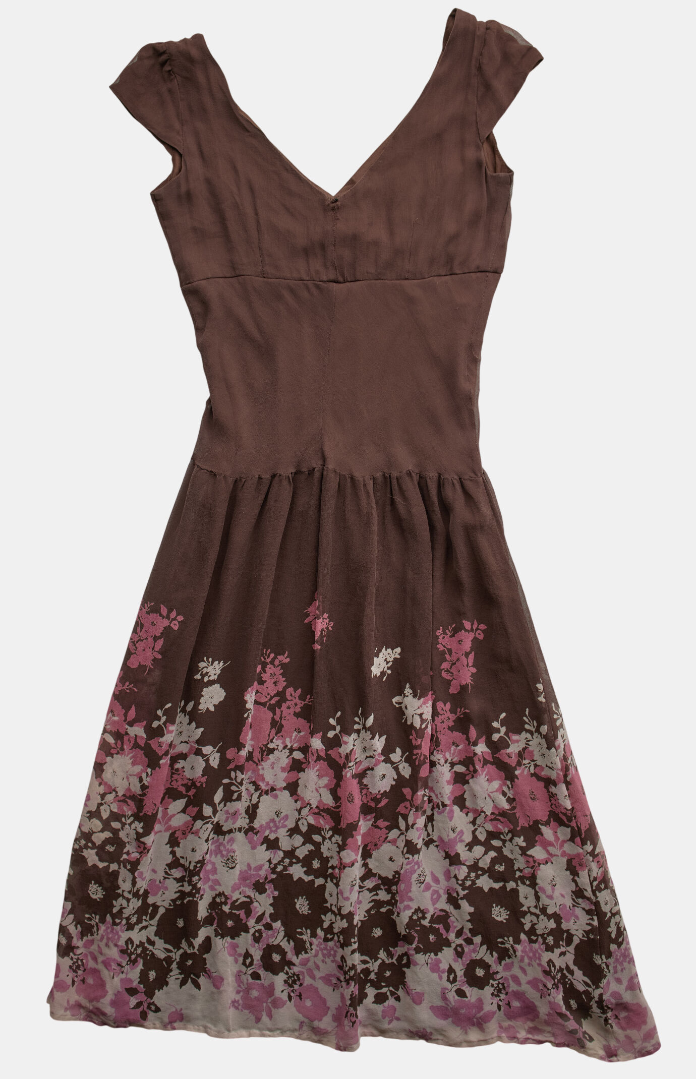 PS VINTAGE 2000s Floral Midi Dress