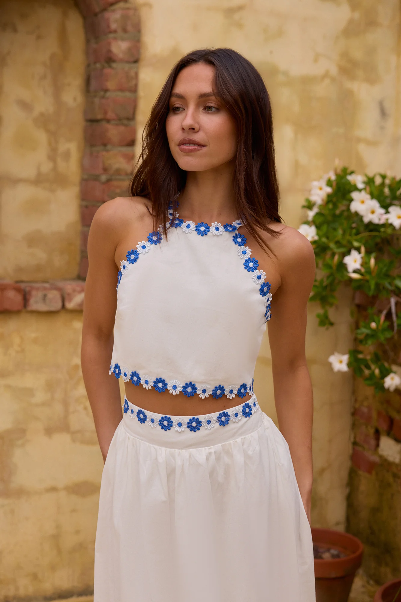 Nicola Rose Set White - luluinthesky