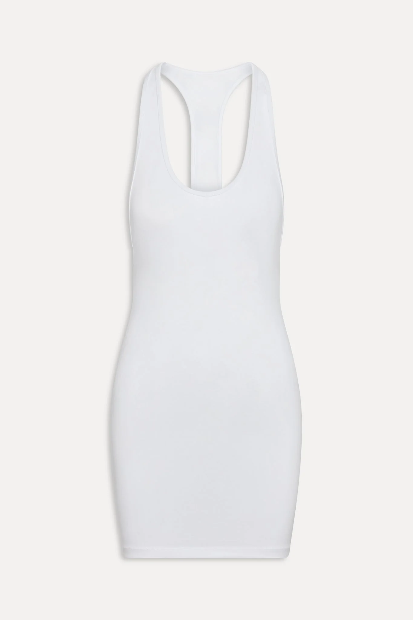 x JENNIE Bianca Cotton Mini Dress - Optic White