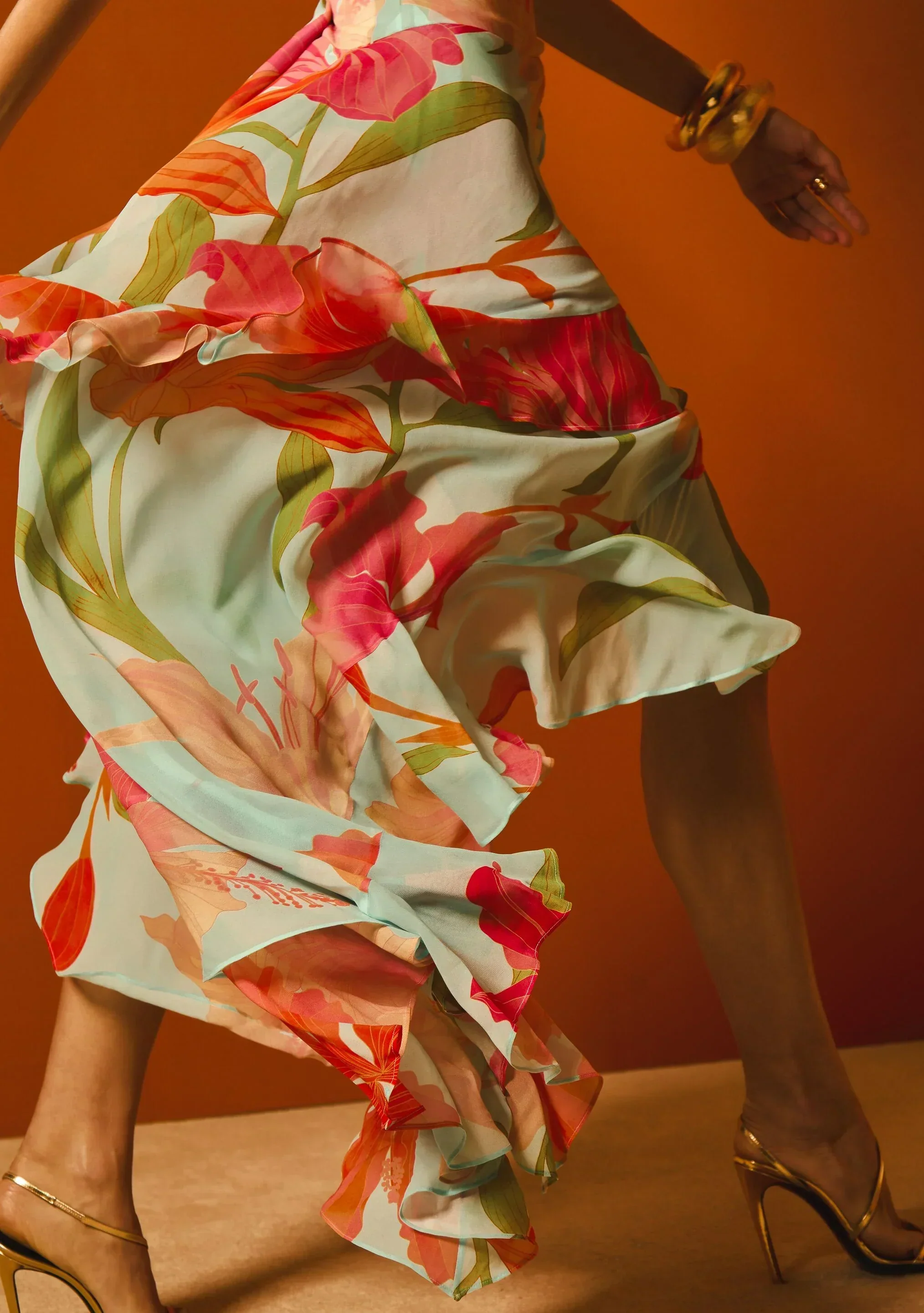 Samara Silk Chiffon Dress - luluinthesky