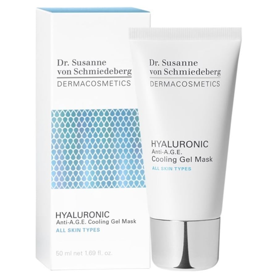 Dr. Susanne von Schmiedeberg Maseczki Hyaluronic Anti-A.G.E. Cooling Gel Mask
