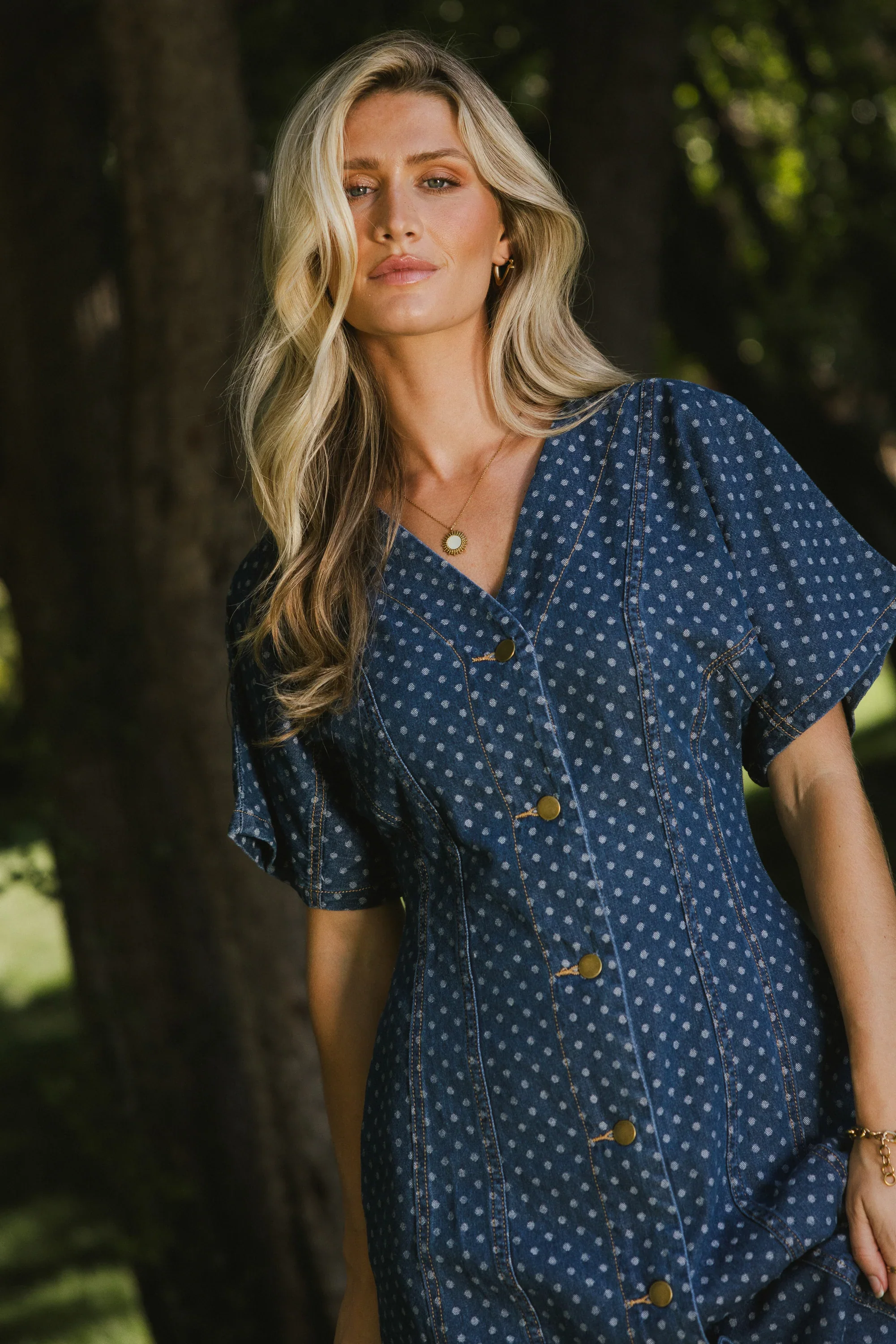 Otis Polka Dot Maxi Dress