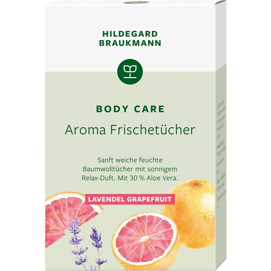 Hildegard Braukmann Pielęgnacja ciała Aroma Fresh Chusteczki Lavender Grapefruit