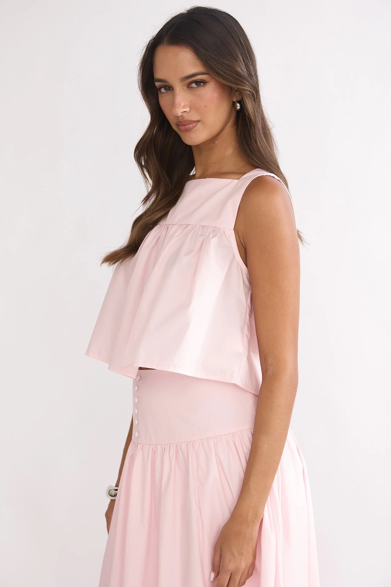 Starlina Babydoll Top Rosewater - luluinthesky