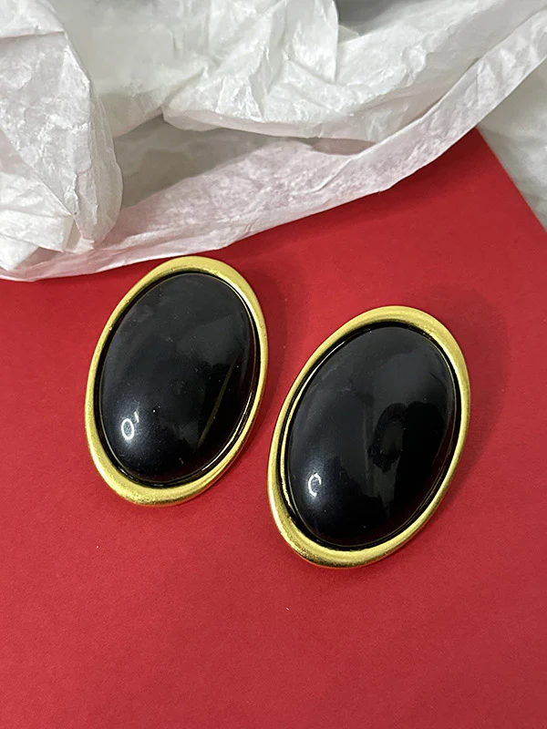 Geometric Split-Joint Earrings Accessories