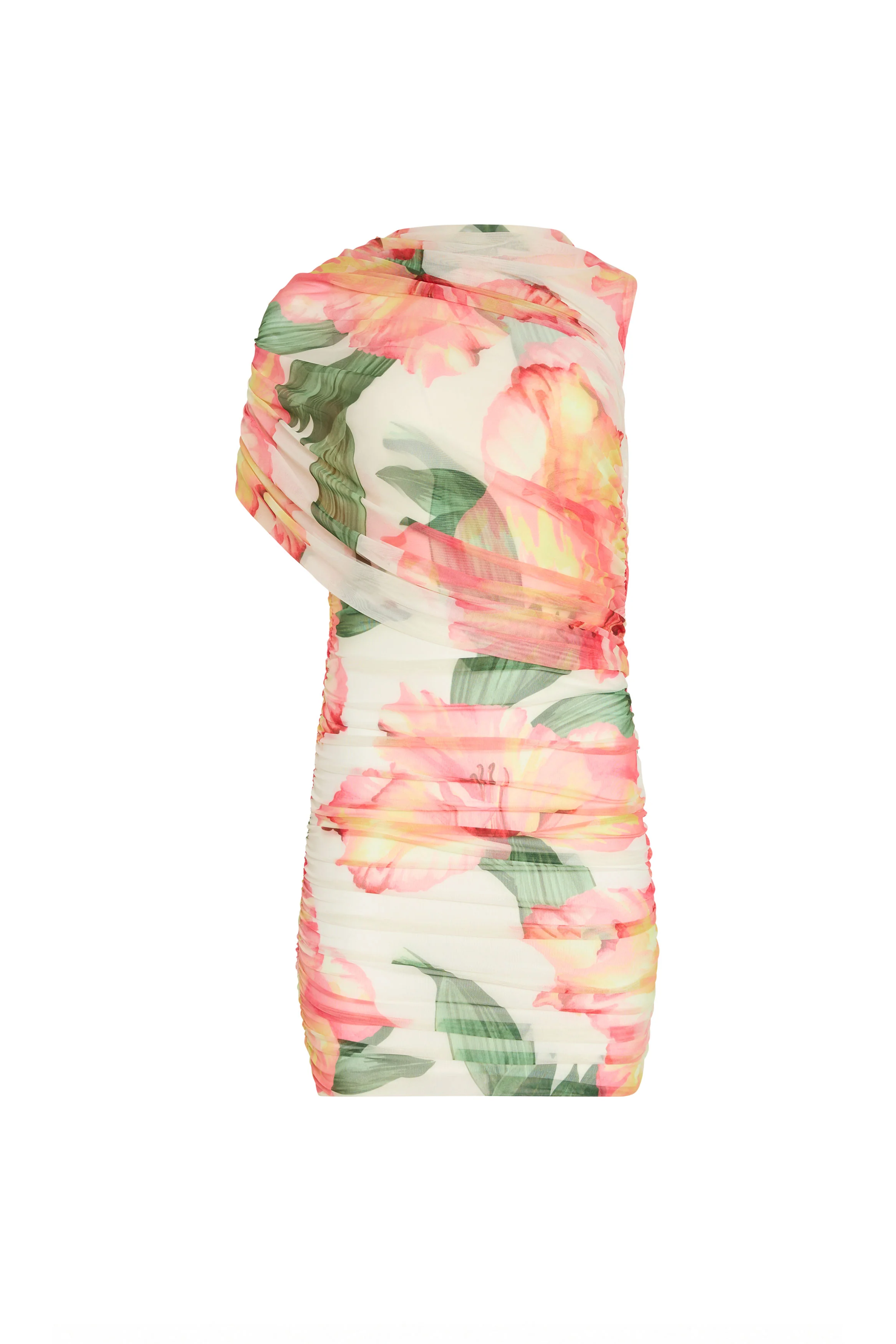Marcelle Dress in Hibiscus