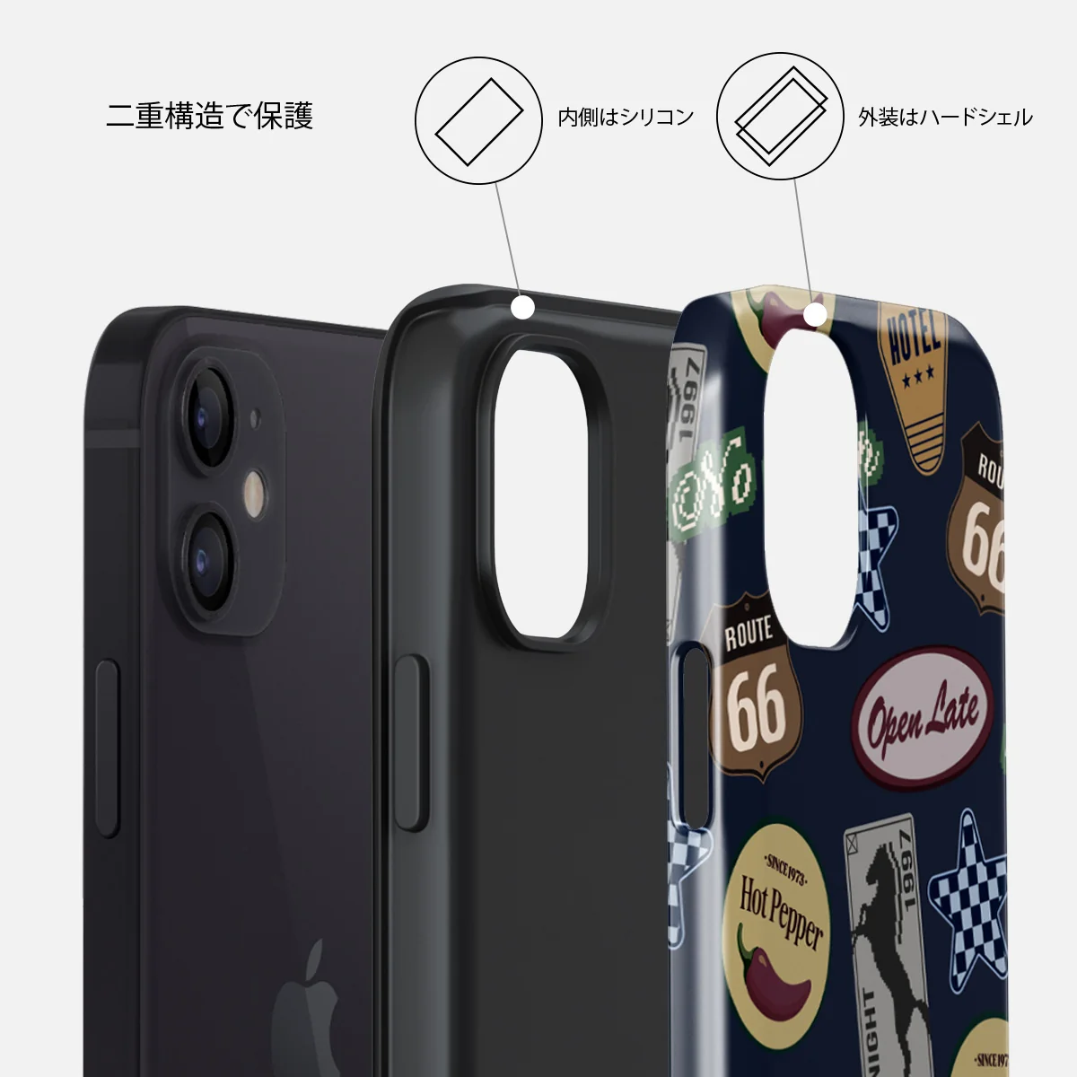 Open Late - iPhone 12 ケース