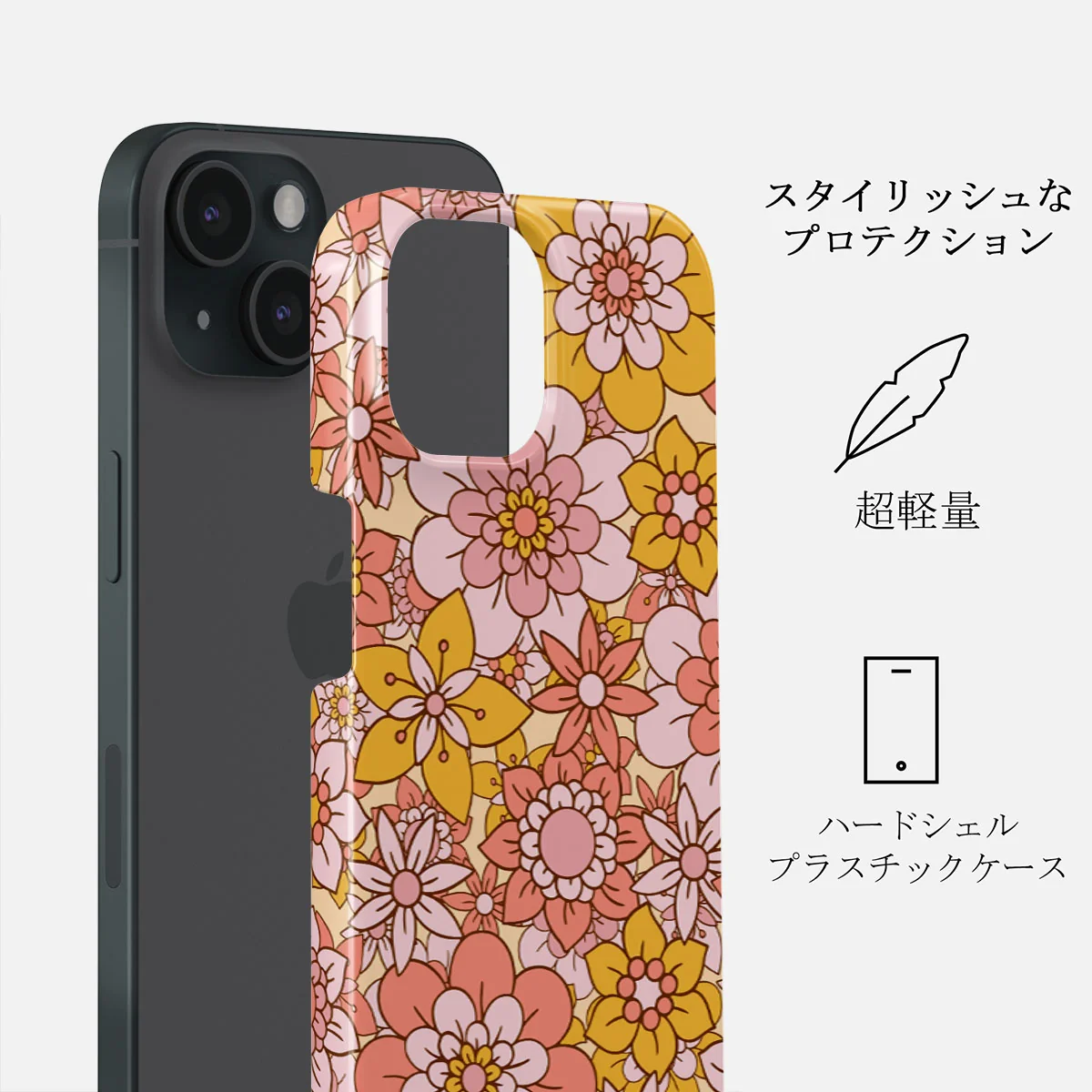 Garden Brunch - Floral iPhone 15 Plus ケース