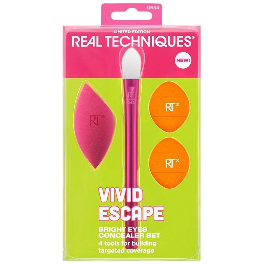 Real Techniques Sponge Sets Vivid Escape Bright Eyes Concealer Set