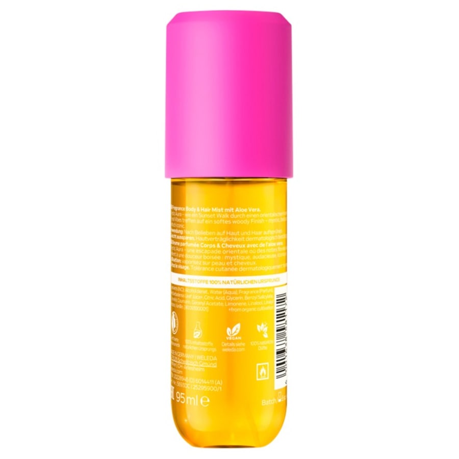 WELEDA Spraye do ciała i włosów Fragrance Body & Hair Mist Vanilla Cloud