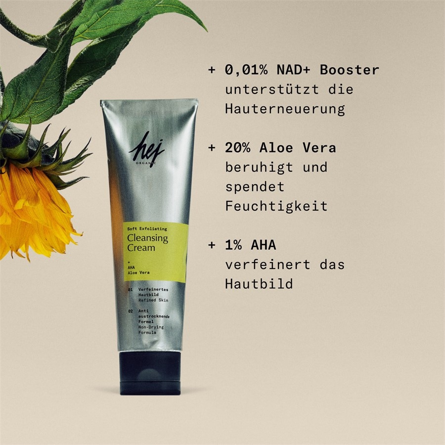Hej Organic Oczyszczanie Soft Exfoliating Cleansing Cream