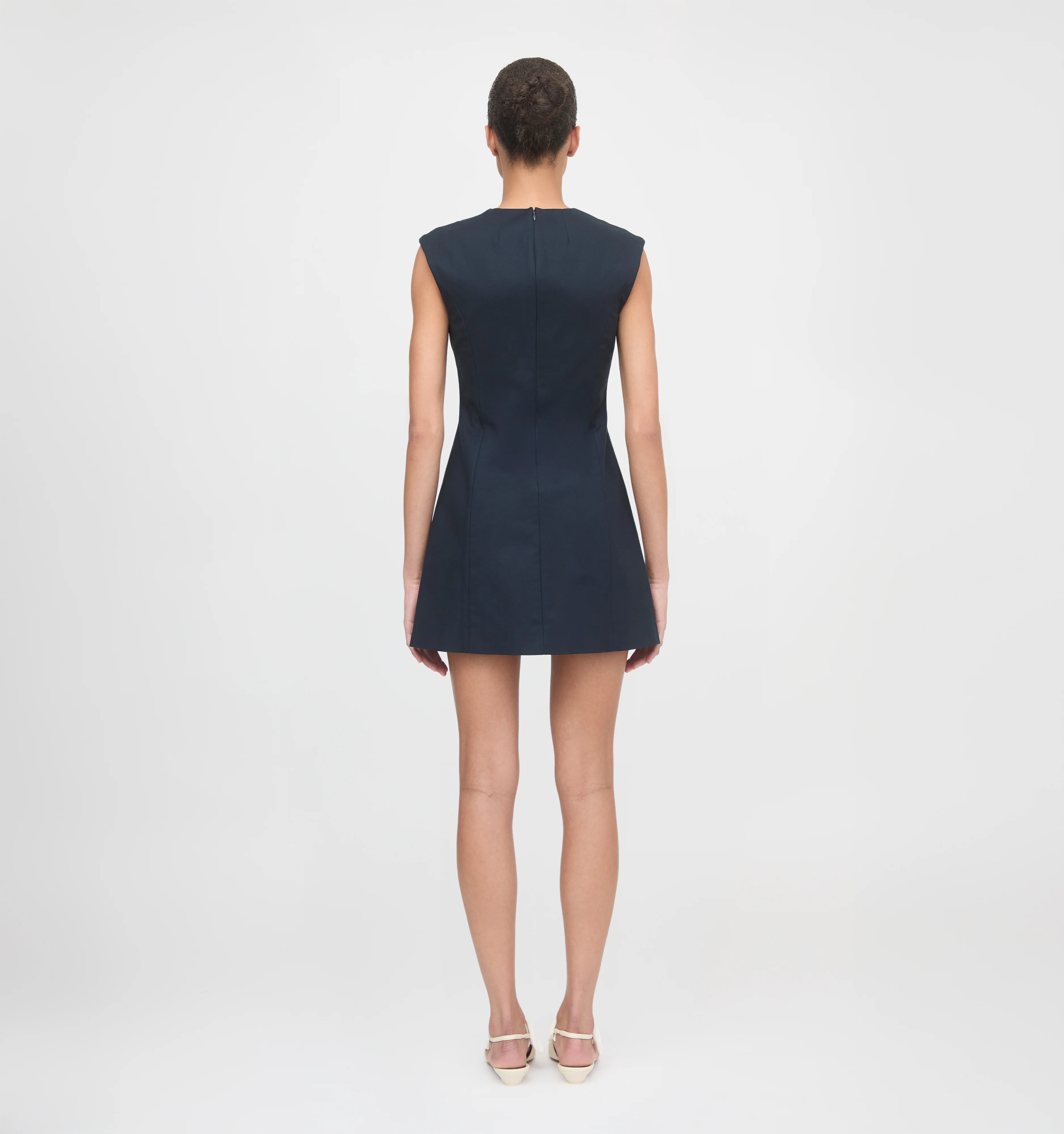 The Holly Dress - Dark Navy