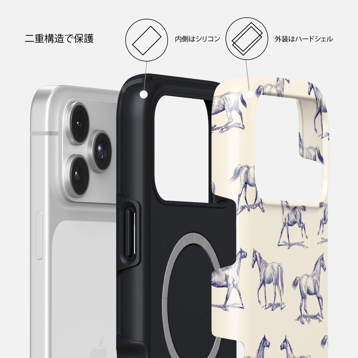 Derby Race - iPhone 17 Pro Max ケース