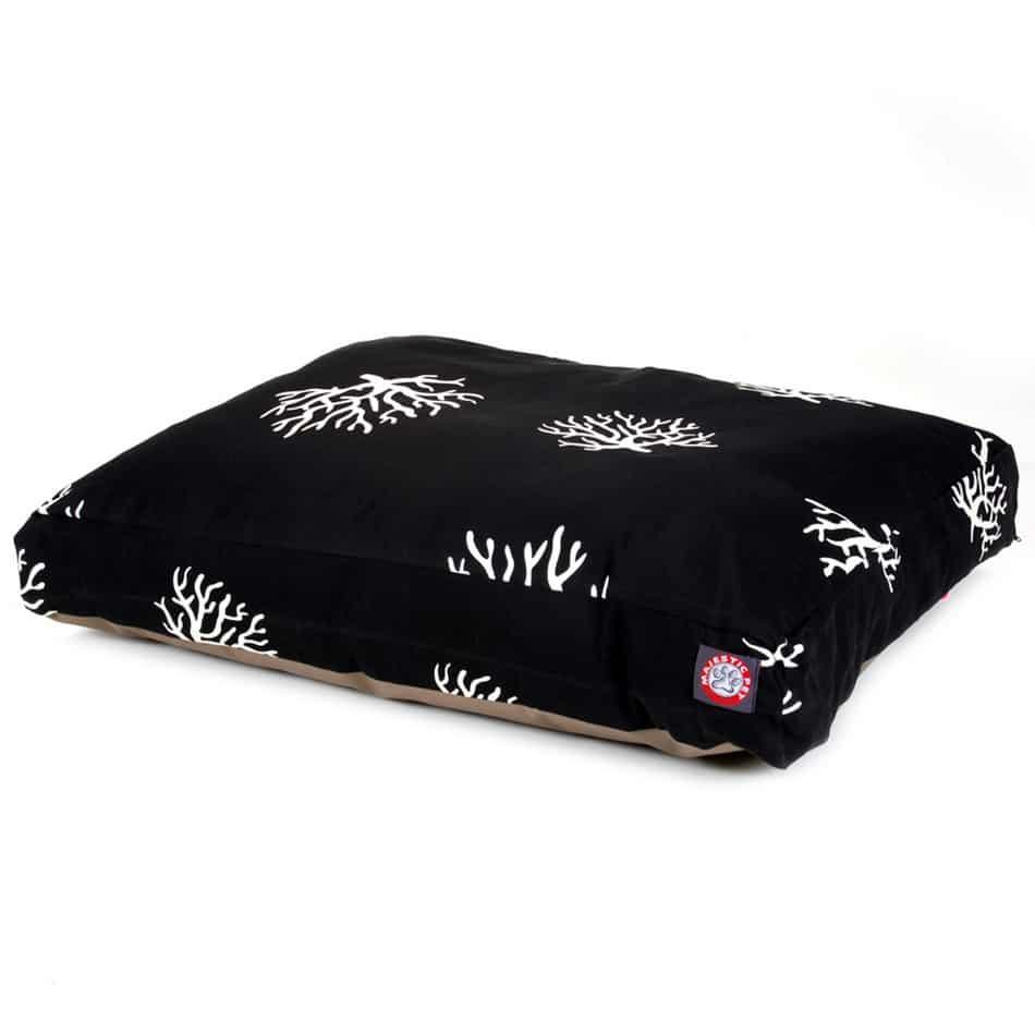 Coral Memory Foam Dog Bed