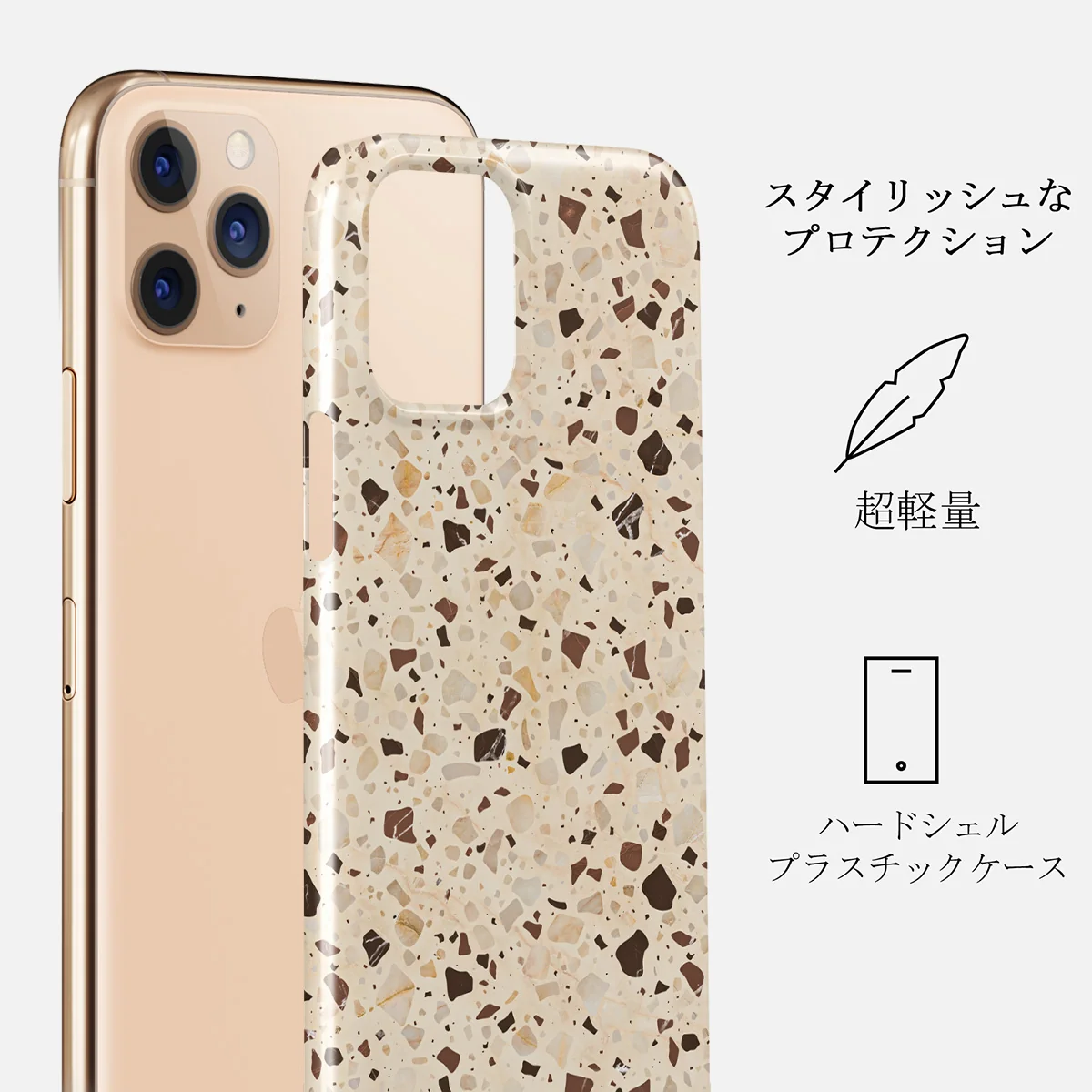 Distant Noise - Terazzo iPhone 11 Pro Max ケース