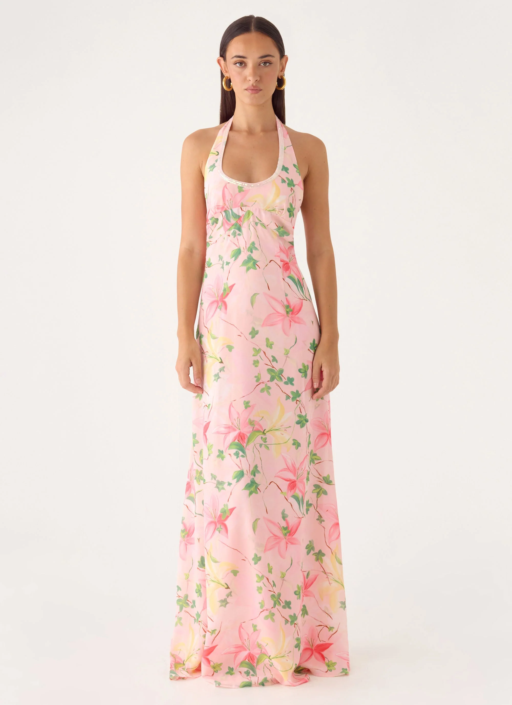 No One Else Maxi Dress - Blooming Spring - luluinthesky