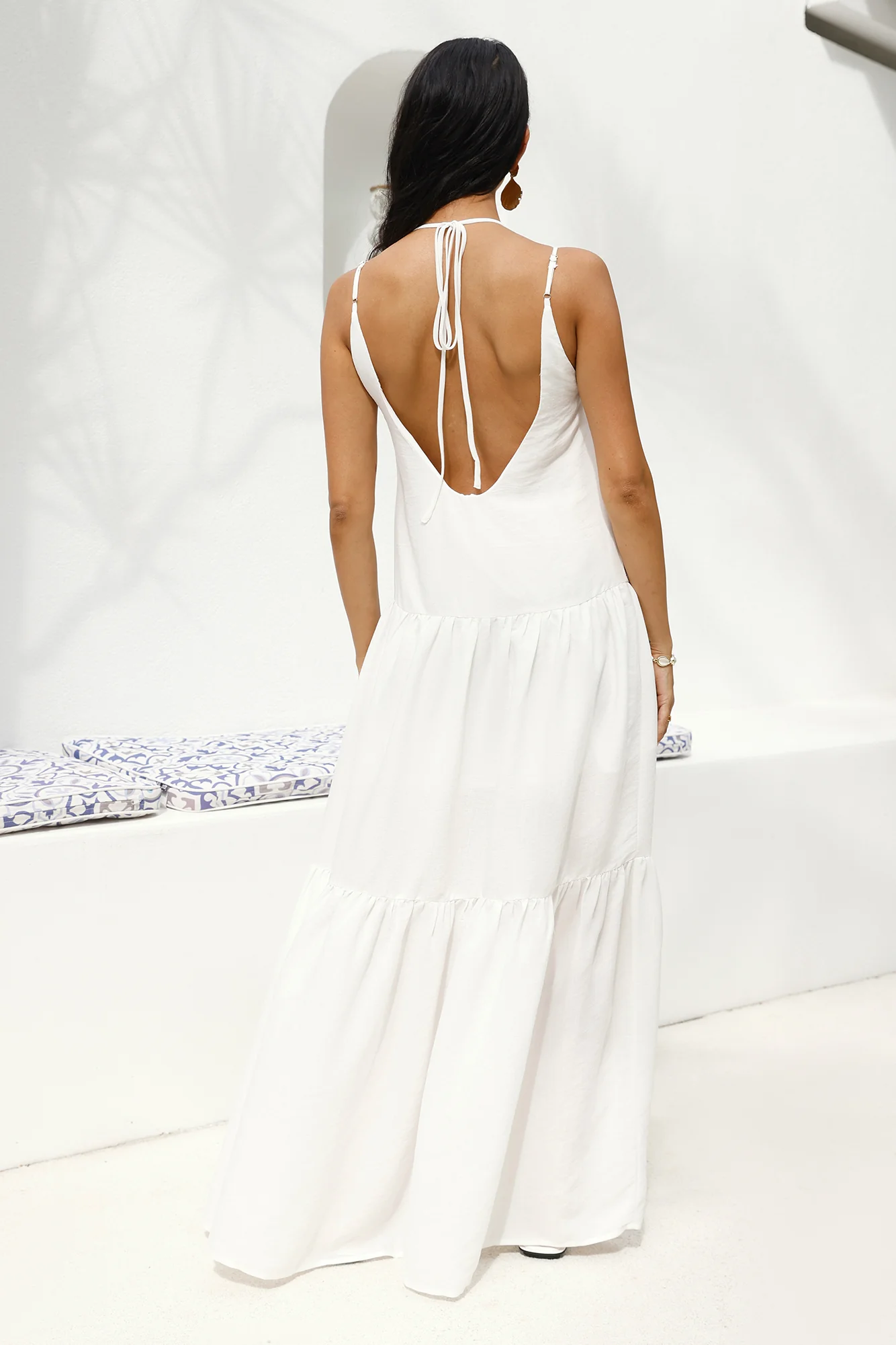 Endless Grace Maxi Dress White