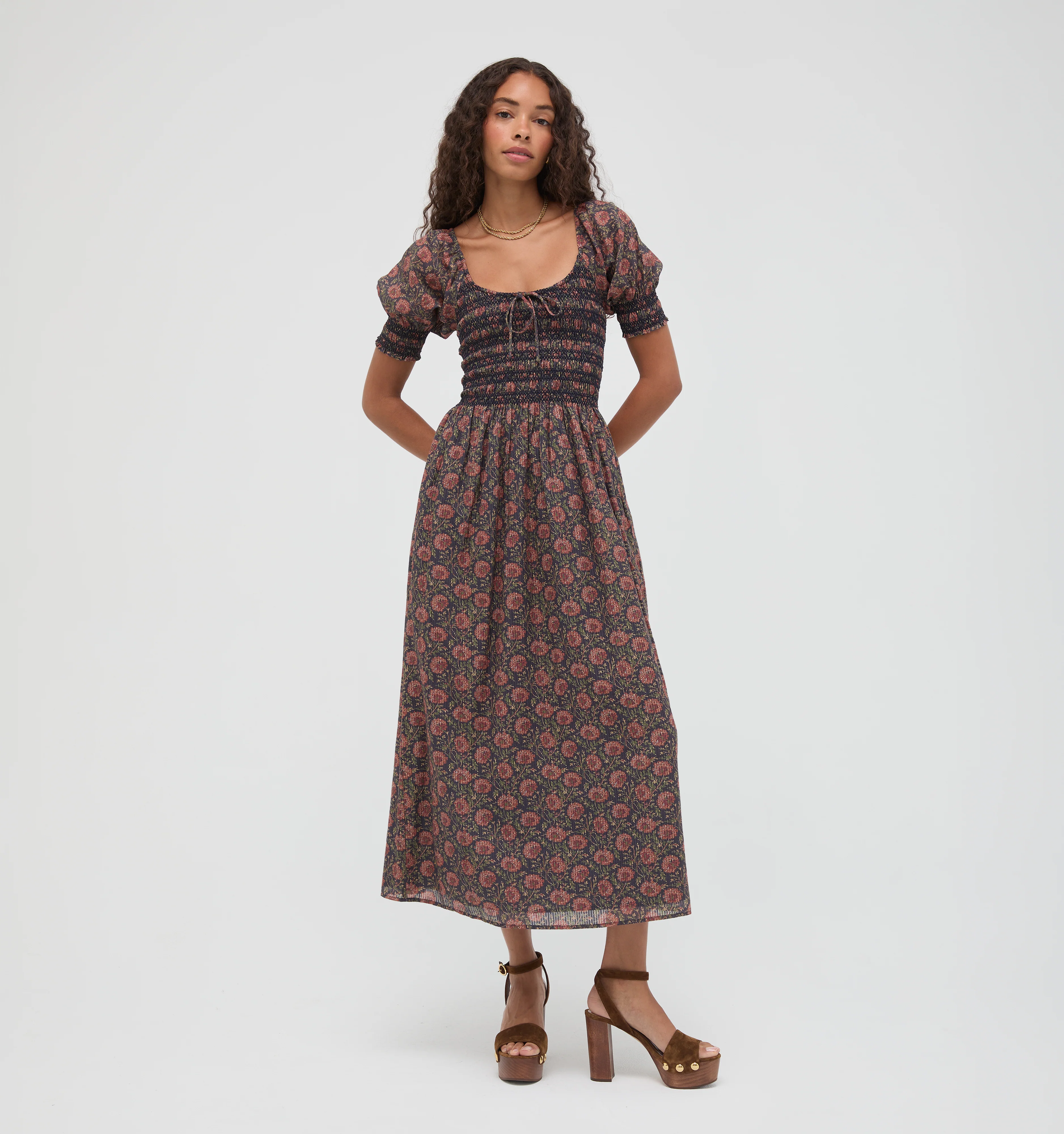 The Madeline Nap Dress -  Thornfield Tapestry