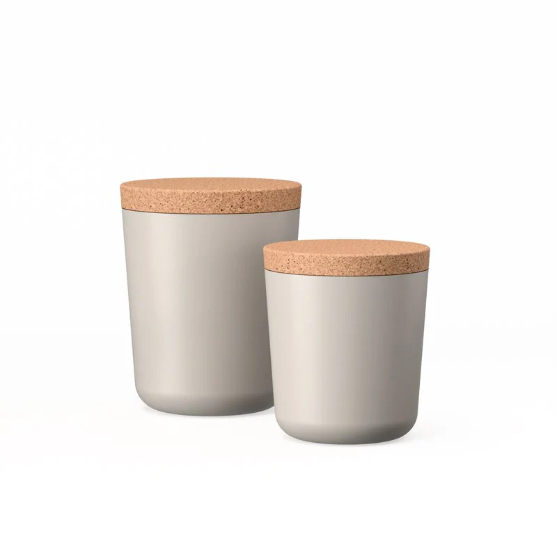 Vogeelle Duo Storage Jar XL & XXL - Stone