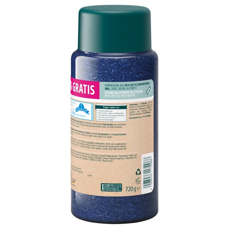 Kneipp Bath crystals Kryształy do kąpieli głęboko relaksujących