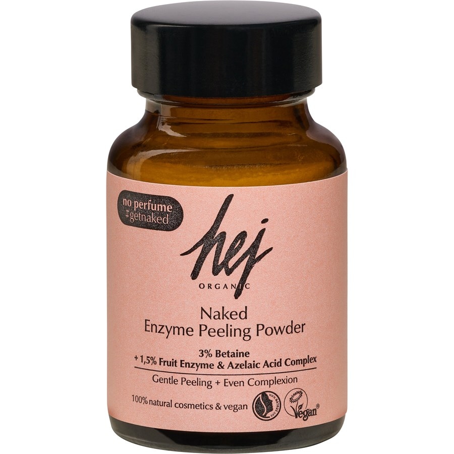 Hej Organic Maseczki i peelingi Peeling enzymatyczny Naked Enzyme Peeling Powder