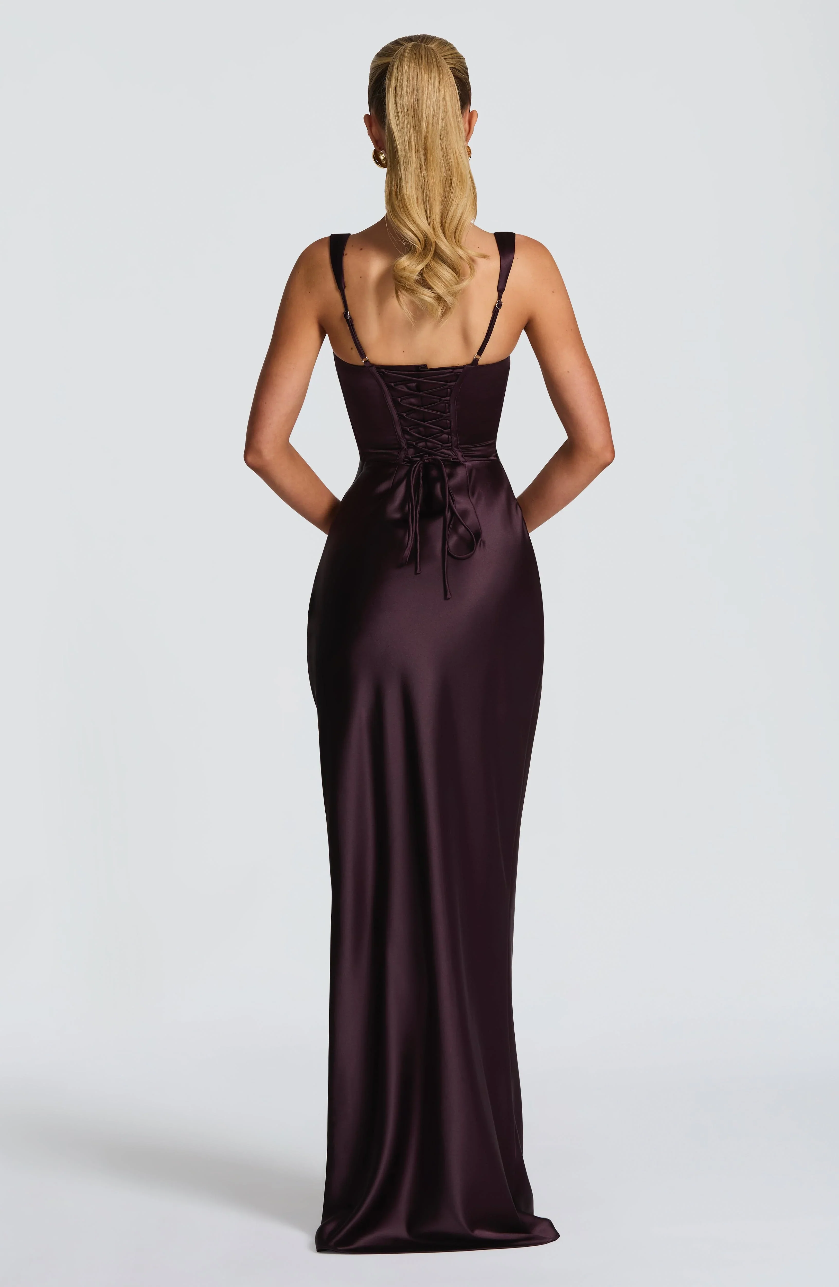 Calanthe Maxi Dress - Plum