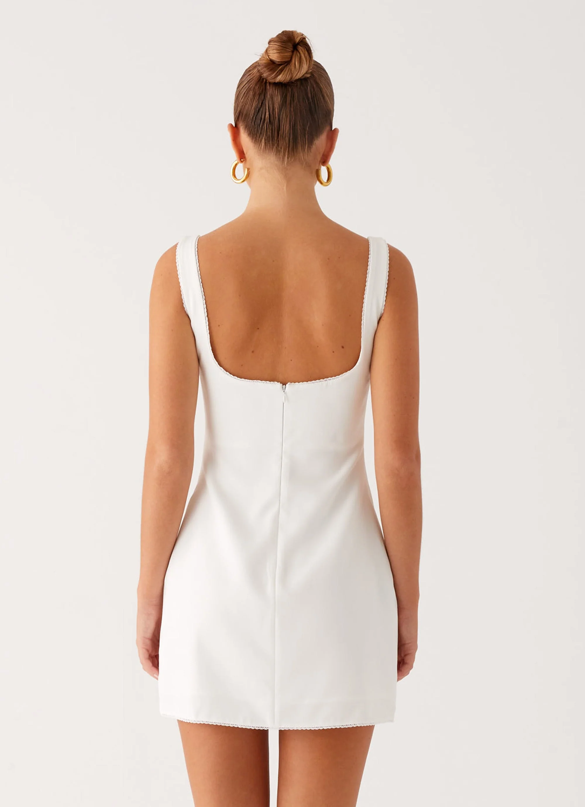 Sedona Mini Dress - White - luluinthesky