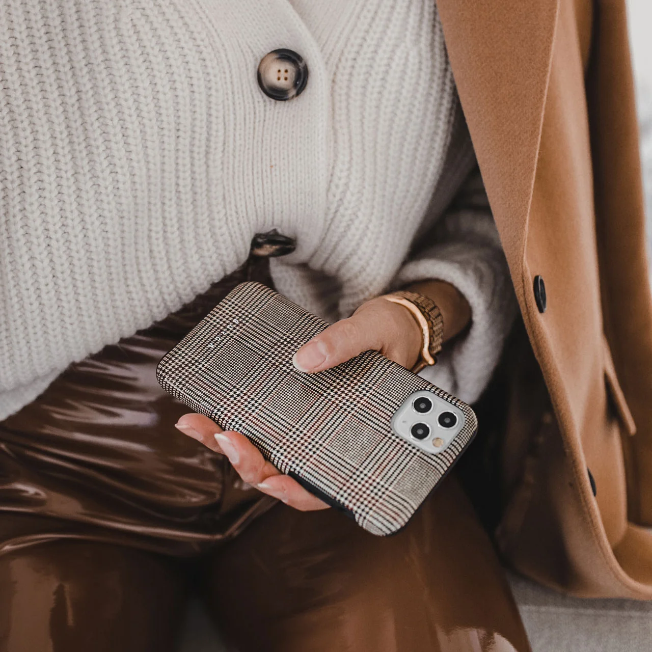 Favorite Coat - Plaid iPhone 11 Pro Max ケース