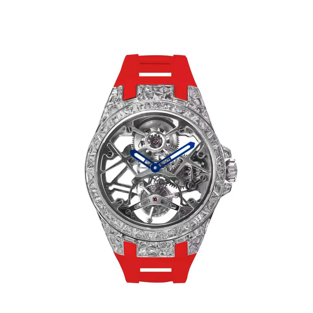 Wuyin Skeleton Tourbillon Watch – Manual, Sapphire, 44mm T850M